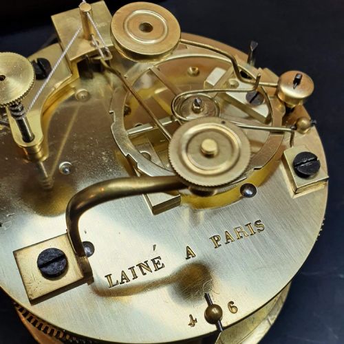 SLIM 'PENDULE PORTATIVE' MANTEL CLOCK - ADDITIONAL PHOTO 8