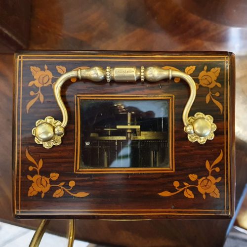 SLIM 'PENDULE PORTATIVE' MANTEL CLOCK - ADDITIONAL PHOTO 9
