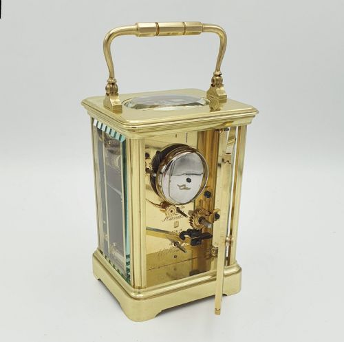 HENRI JACOT ALARM CARRIAGE CLOCK - ADDITIONAL PHOTO 5