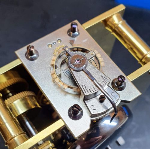 HENRI JACOT ALARM CARRIAGE CLOCK - ADDITIONAL PHOTO 6