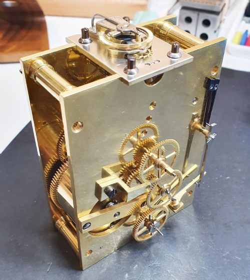 HENRI JACOT ALARM CARRIAGE CLOCK - ADDITIONAL PHOTO 7