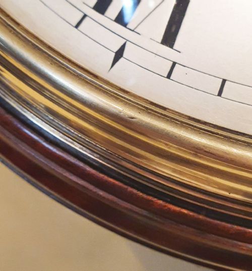 J BECKETT OF LONDON EARLY WALL CLOCK - ADDITIONAL PHOTO 6