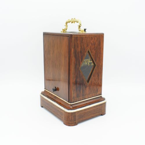 FINE MANTEL CLOCK BY RAINGO FRERES - ADDITIONAL PHOTO 5