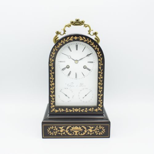 valogne a paris mantel clock - CATEGORY: ANTIQUE CLOCKS - DATED 1850