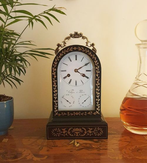 VALOGNE A PARIS MANTEL CLOCK - ADDITIONAL PHOTO 6