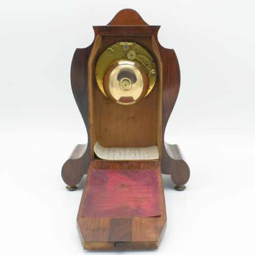 RARE PAUL GARNIER MANTEL CLOCK - ADDITIONAL PHOTO 3