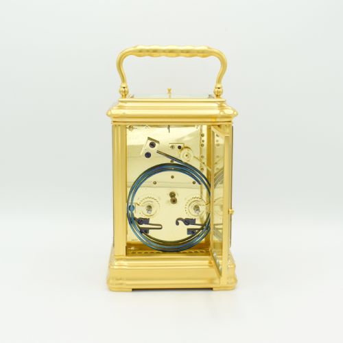 RARE GIANT CARRIAGE CLOCK BY DENT - ADDITIONAL PHOTO 3