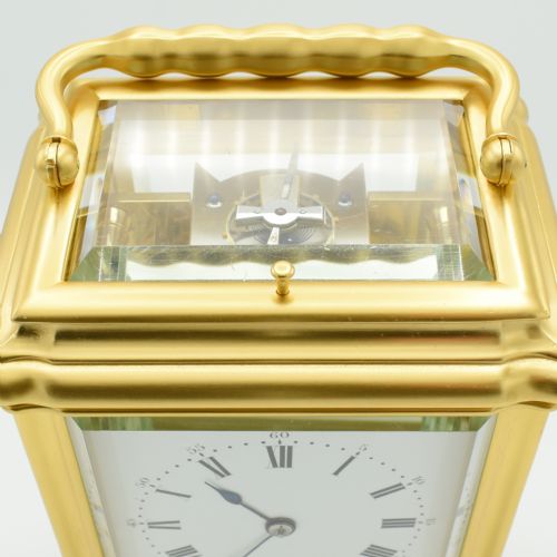 RARE GIANT CARRIAGE CLOCK BY DENT - ADDITIONAL PHOTO 5