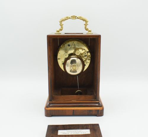 FINE PENDULE PORTATIVE MANTEL CLOCK - ADDITIONAL PHOTO 2