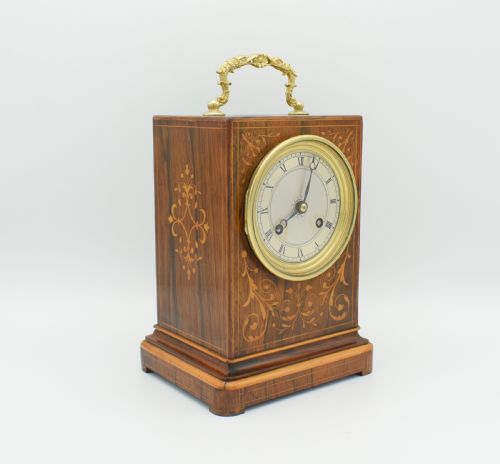 FINE PENDULE PORTATIVE MANTEL CLOCK - ADDITIONAL PHOTO 3