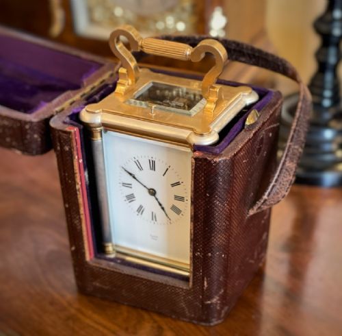 CARRIAGE CLOCK BY LAST OF PARIS - ADDITIONAL PHOTO 1