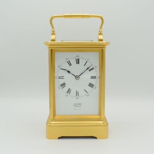 exceptional giant carriage clock jw benson - CATEGORY: ANTIQUE CLOCKS - DATED 1900