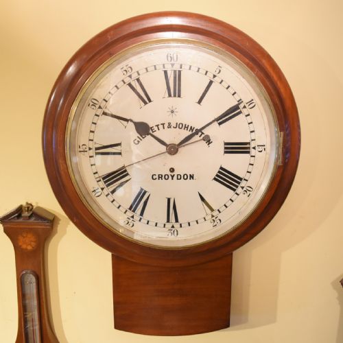 GILLETT JOHNSTON WALL CLOCK - ADDITIONAL PHOTO 1