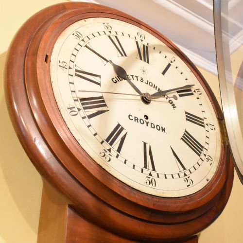 GILLETT JOHNSTON WALL CLOCK - ADDITIONAL PHOTO 4