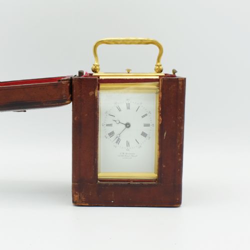 PETITE SONNERIE CARRIAGE CLOCK JWBENSON - ADDITIONAL PHOTO 1