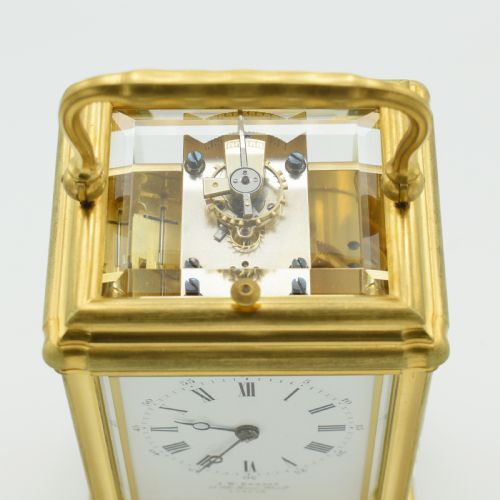 PETITE SONNERIE CARRIAGE CLOCK JWBENSON - ADDITIONAL PHOTO 4