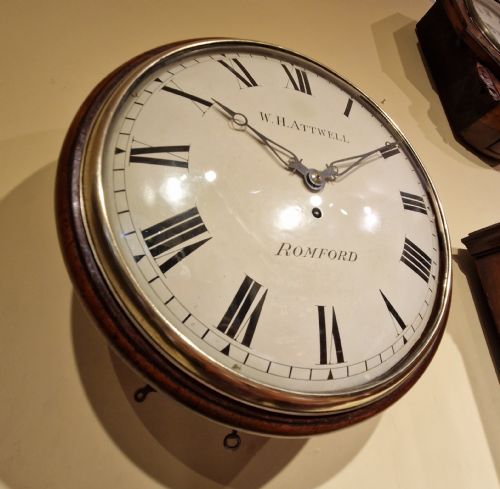 FABULOUS ROMFORD CONVEX DIAL CLOCK - ADDITIONAL PHOTO 1