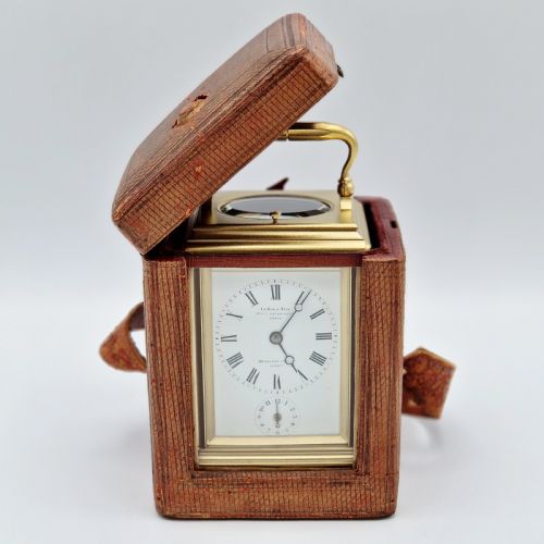 WONDERFUL LE ROY CARRIAGE CLOCK - ADDITIONAL PHOTO 4
