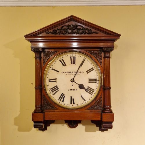 WALL CLOCK WITH UNIQUE HISTORY AT HOLBORN TOWN HALL LIBRARY - ADDITIONAL PHOTO 6