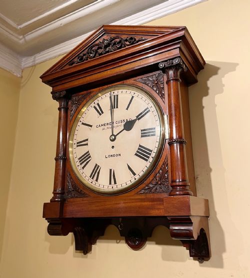 WALL CLOCK WITH UNIQUE HISTORY AT HOLBORN TOWN HALL LIBRARY - ADDITIONAL PHOTO 3