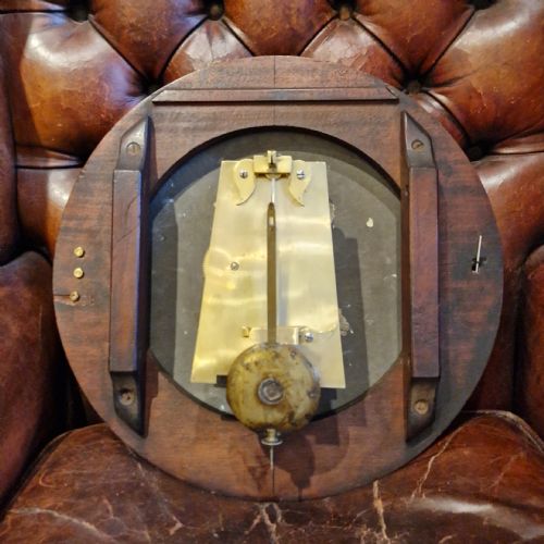 EARLY 12 DIAL FUSEE WALL CLOCK - ADDITIONAL PHOTO 1