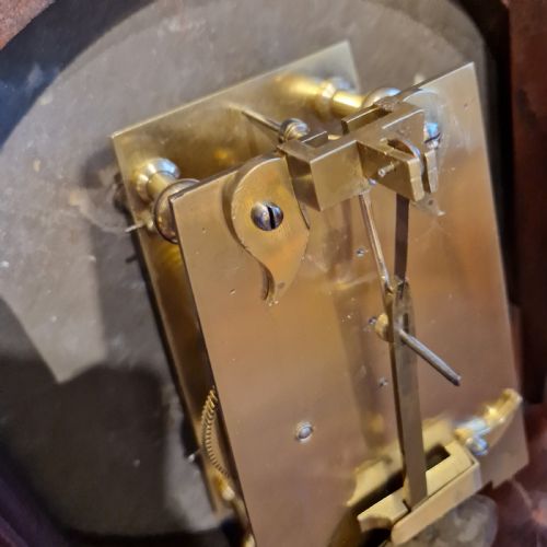 EARLY 12 DIAL FUSEE WALL CLOCK - ADDITIONAL PHOTO 3