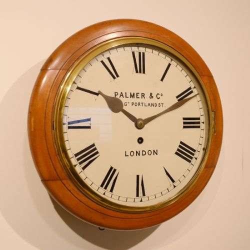 PALMER CO WALL CLOCK - ADDITIONAL PHOTO 1