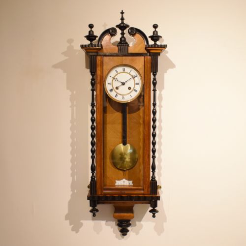 small vienna regulator - CATEGORY: ANTIQUE CLOCKS - DATED 1890