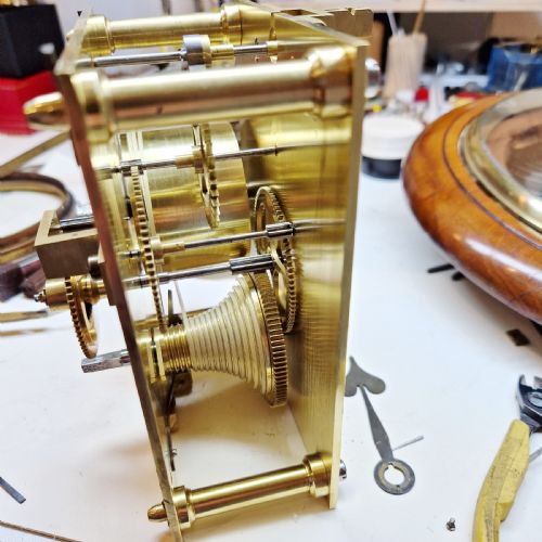8 INCH LNWR JOHN WALKER RAILWAY CLOCK - ADDITIONAL PHOTO 6