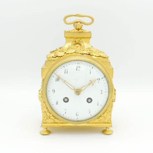 pendule d'officier mantel clock - CATEGORY: ANTIQUE CLOCKS - DATED 1880