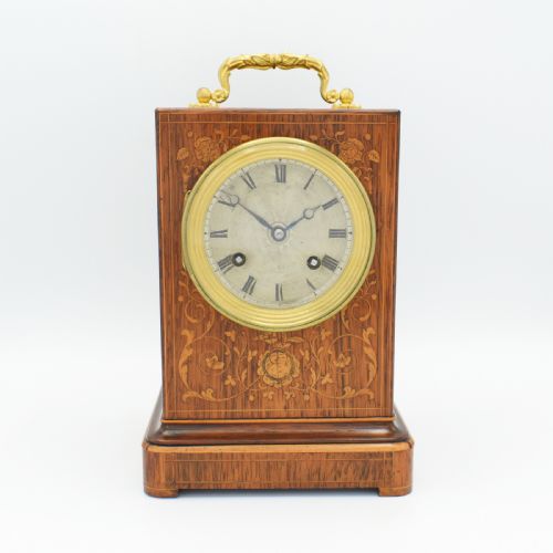 mantel clock by meyer a paris - CATEGORY: ANTIQUE CLOCKS - DATED 1850