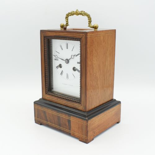CLERET OF PARIS 'PENDULE PORTATIVE' MANTEL CLOCK - ADDITIONAL PHOTO 1