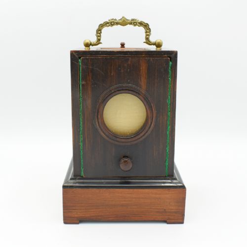 CLERET OF PARIS 'PENDULE PORTATIVE' MANTEL CLOCK - ADDITIONAL PHOTO 3