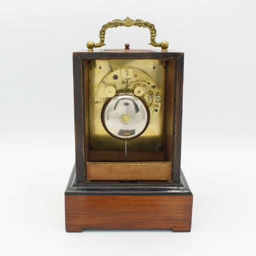 CLERET OF PARIS 'PENDULE PORTATIVE' MANTEL CLOCK - ADDITIONAL PHOTO 4