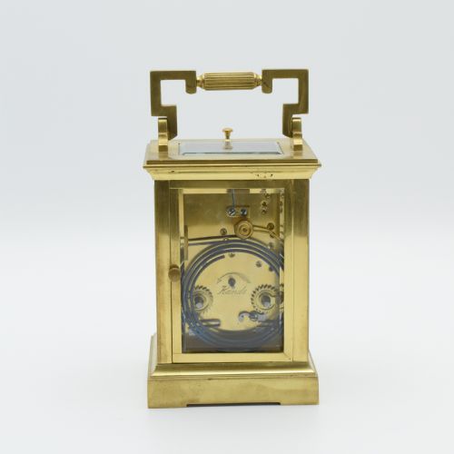 'ANGLAISE RICHE' STYLE CARRIAGE CLOCK WITH CASE - ADDITIONAL PHOTO 3