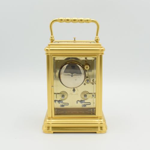RARE 'SEVRES' PANELS CARRIAGE CLOCK - ADDITIONAL PHOTO 4