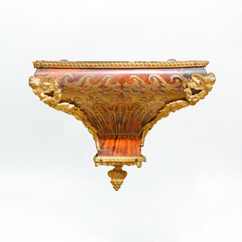 CLASSIC PARISIAN BOULLE MANTEL CLOCK WITH RARE BRACKET - ADDITIONAL PHOTO 18