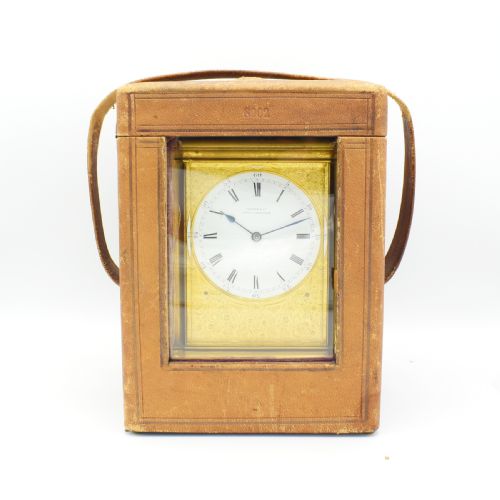 RARE CASED GIANT CARRIAGE CLOCK FOR MARTIN CO - ADDITIONAL PHOTO 13