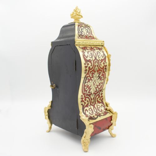 JAPY FRRES FRENCH BOULLE MANTEL CLOCK - ADDITIONAL PHOTO 3
