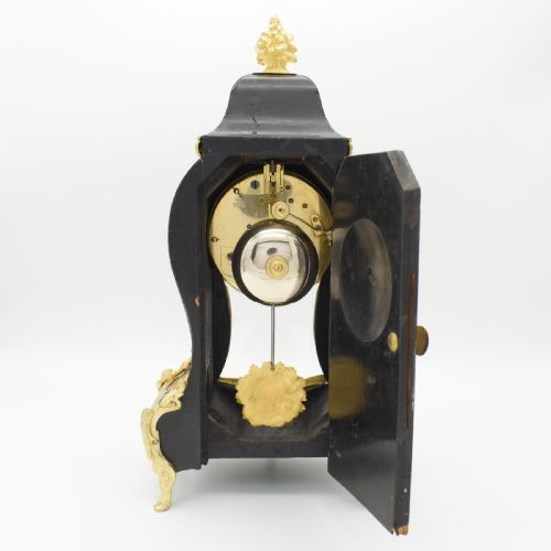 JAPY FRRES FRENCH BOULLE MANTEL CLOCK - ADDITIONAL PHOTO 5