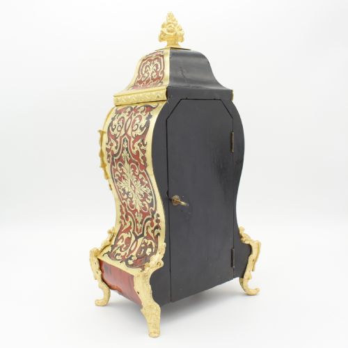 JAPY FRRES FRENCH BOULLE MANTEL CLOCK - ADDITIONAL PHOTO 6