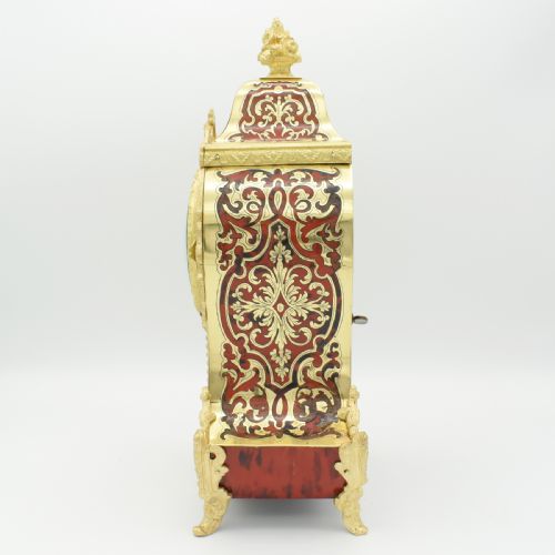 JAPY FRRES FRENCH BOULLE MANTEL CLOCK - ADDITIONAL PHOTO 7