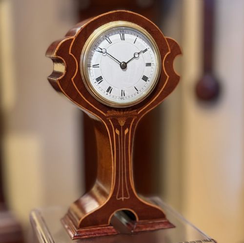 fine art nouveau mantel clock - CATEGORY: ANTIQUE CLOCKS - DATED EDWARDIAN