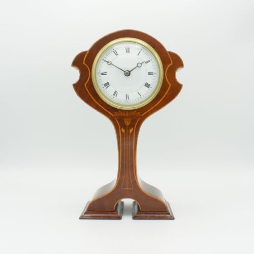 FINE ART NOUVEAU MANTEL CLOCK - ADDITIONAL PHOTO 4