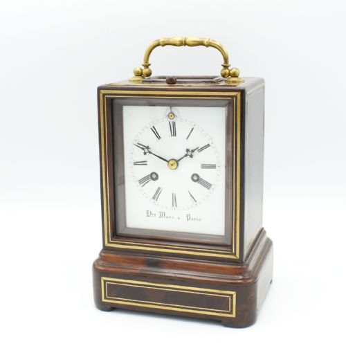 FINE MANTEL CLOCK BY HENRY MARC - ADDITIONAL PHOTO 1