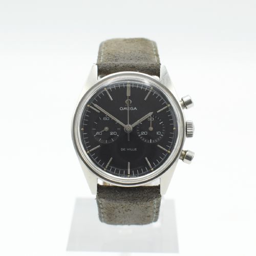 omega de ville chronograph 1968 - CATEGORY: ANTIQUE WATCHES - DATED 1960