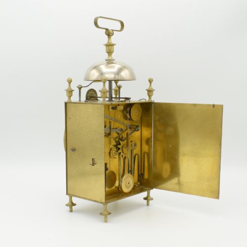 RARE CAPUCINE CARRIAGE CLOCK - ADDITIONAL PHOTO 3