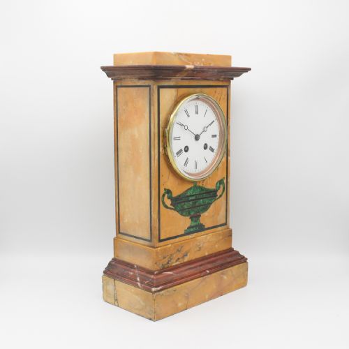 SIENNA MARBLE MANTEL CLOCK - ADDITIONAL PHOTO 2