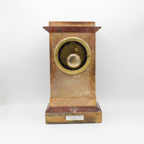 SIENNA MARBLE MANTEL CLOCK - ADDITIONAL PHOTO 3