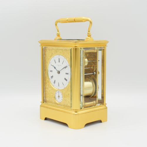 BRYSON SON LARGE CARRIAGE CLOCK - ADDITIONAL PHOTO 1